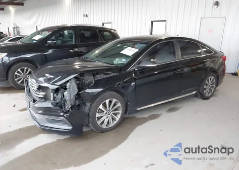 2015 Hyundai Sonata Sport z USA, uszkodzony, nr VIN 5NPE34AF0FH104104